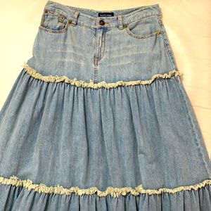 Ralph Lauren Denim Skirt